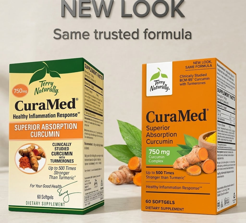 Terry Naturally CuraMed 750 mg Curcumin – 120 Softgels