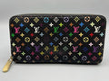 Louis Vuitton Sarah Wallet M60005 Monogram Multicolor Noir – Black