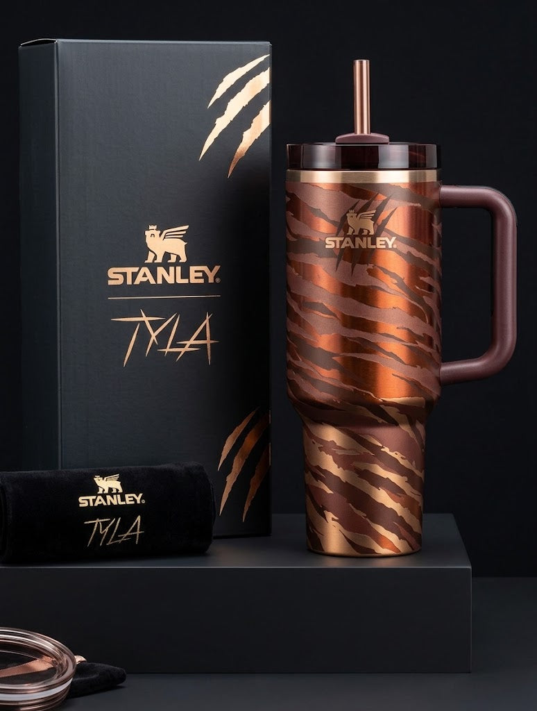 Stanley x Tyla Tyger Limited Edition Quencher H2.0 FlowState Tumbler – 40 oz