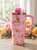 Stanley x LoveShackFancy Quencher H2.0 FlowState Tumbler 20 oz – Ibiza Sunset