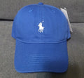 Polo Ralph Lauren Men's Cotton Chino Baseball Cap Adjustable Hat Blue NWT