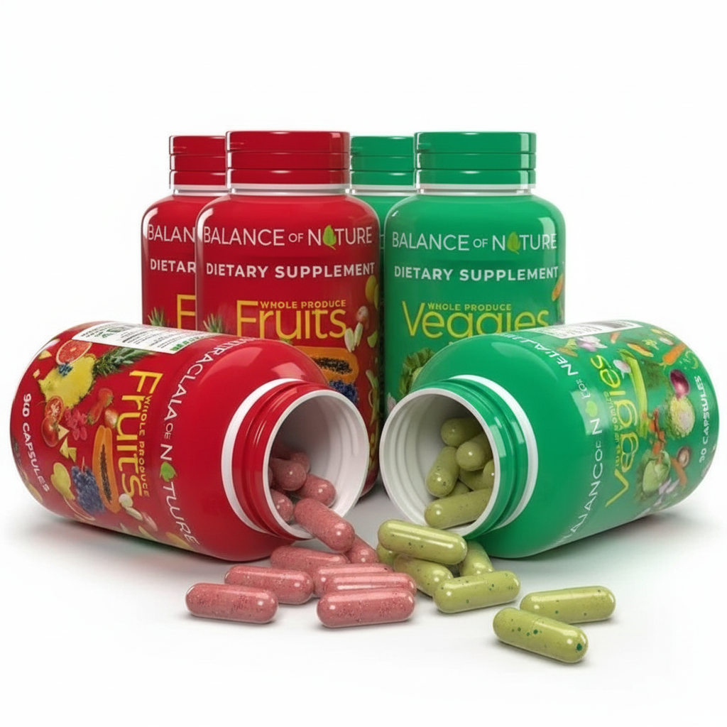 Balance of Nature Capsules Detail Shot